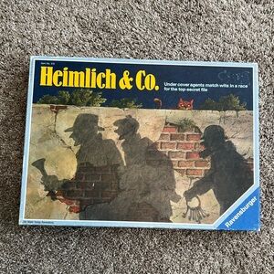 Heimlich & Co. Vintage 1986 Board Game Complete Ravensburger Discovery Toys Spy